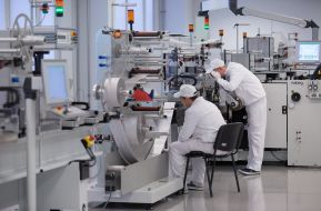 The production process of forms Ukrainian passport of the new sample