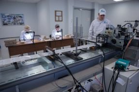 The production process is blank passports