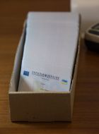 Ukrainian passport of the new sample