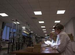 The production process is blank passports