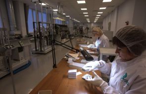 The production process is blank passports