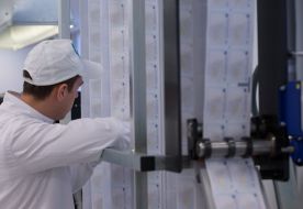 The production process is blank passports