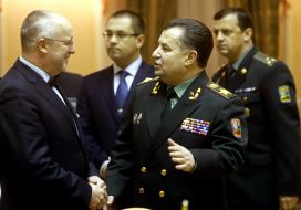 Юозас Олекас та Степан Полторак