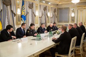 President of Ukraine met with the defense ministers of the Baltic States and Poland