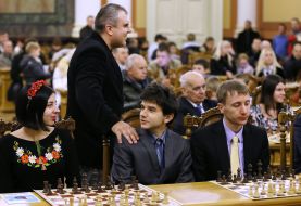 Members of the Ukrainian Championship Chess in 2015 