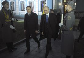 Арсеній Яценюк та Анджей Дуда