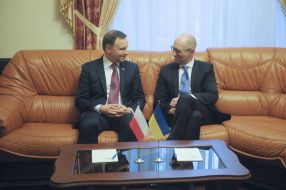 Арсеній Яценюк та Анджей Дуда