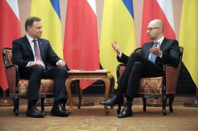 Арсеній Яценюк та Анджей Дуда