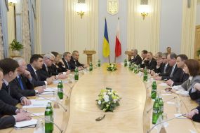 Зустріч  Володимира Гройсмана та Анджея Дуди