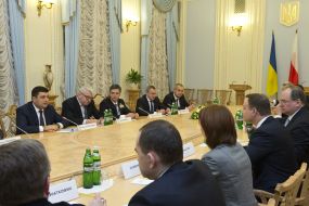 Зустріч  Володимира Гройсмана та Анджея Дуди