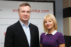 Oksana Golubova and  Valentin Nalivaichenk 