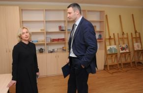 Виталий Кличко в Центре психосоциальной реабилитации