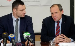 Виталий Кличко и Павел Титко