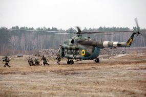 The combat training of troops NGU