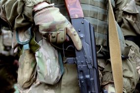 The combat training of troops NGU