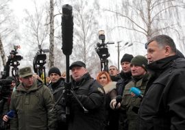 Arsen Avakov and Aleksandr Turchinov