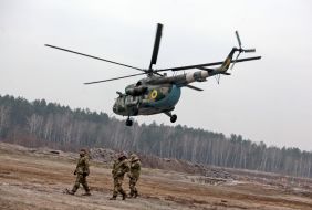 The combat training of troops NGU