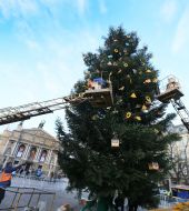 Встановлення новорічної ялинки