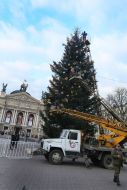 Встановлення новорічної ялинки