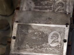 Matrices for the production of counterfeit banknotes