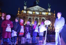 Андрій Садовий з дітьми