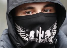 Participants of the march "Freedom Medvedko and Polishchuk"