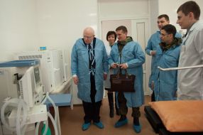 Wolfgang Messinher in hospital