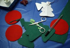 Master-class on making Christmas toys