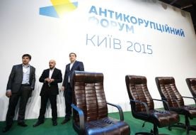 Mustafa Nayem and Mikheil Saakashvili