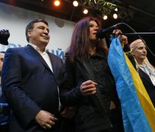 Ruslana Lyzhichko, Mikheil Saakashvili