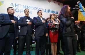 Ruslana Lyzhichko, Mikheil Saakashvili