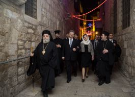 Petr and Marina Poroshenko