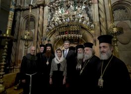 Petr and Marina Poroshenko