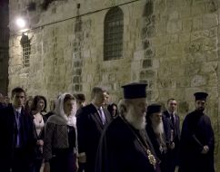 Petr and Marina Poroshenko