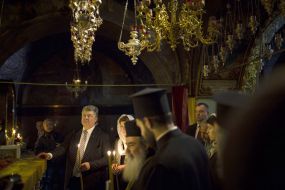 Petr and Marina Poroshenko
