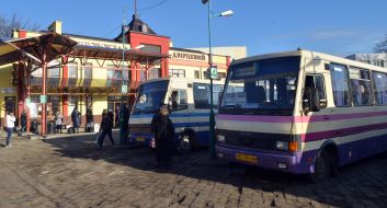 Открытие автовокзала "Дворцовый"