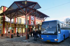 Открытие автовокзала "Дворцовый"