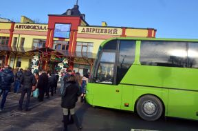 Открытие автовокзала "Дворцовый"