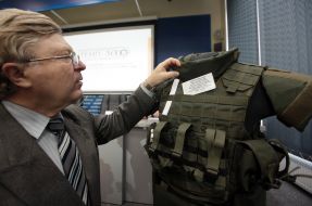 Presentation of body armor