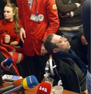 Gennady Korban during a court session