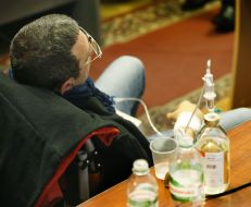 Gennady Korban during a court session