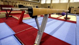 Presentation of gymnastic equipment