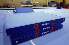 Presentation of gymnastic equipment