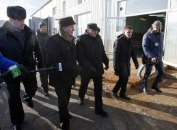 Oleksandr Turchynov on the basis of "Aerotekhnika-MLT"