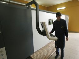 Working around the machine