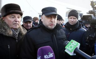 Oleksandr Turchynov on the basis of "Aerotekhnika-MLT"