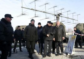 Oleksandr Turchynov on the basis of "Aerotekhnika-MLT"