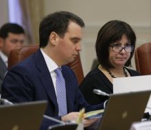 Aivaras Abromavicius and Natalia Yaresko