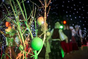 The play "Three Nuts for Cinderella"