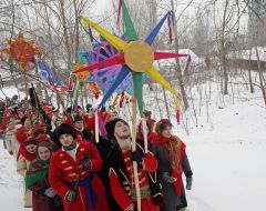 Festival "Cossack Kolyada" in "Mamayeva Sloboda"